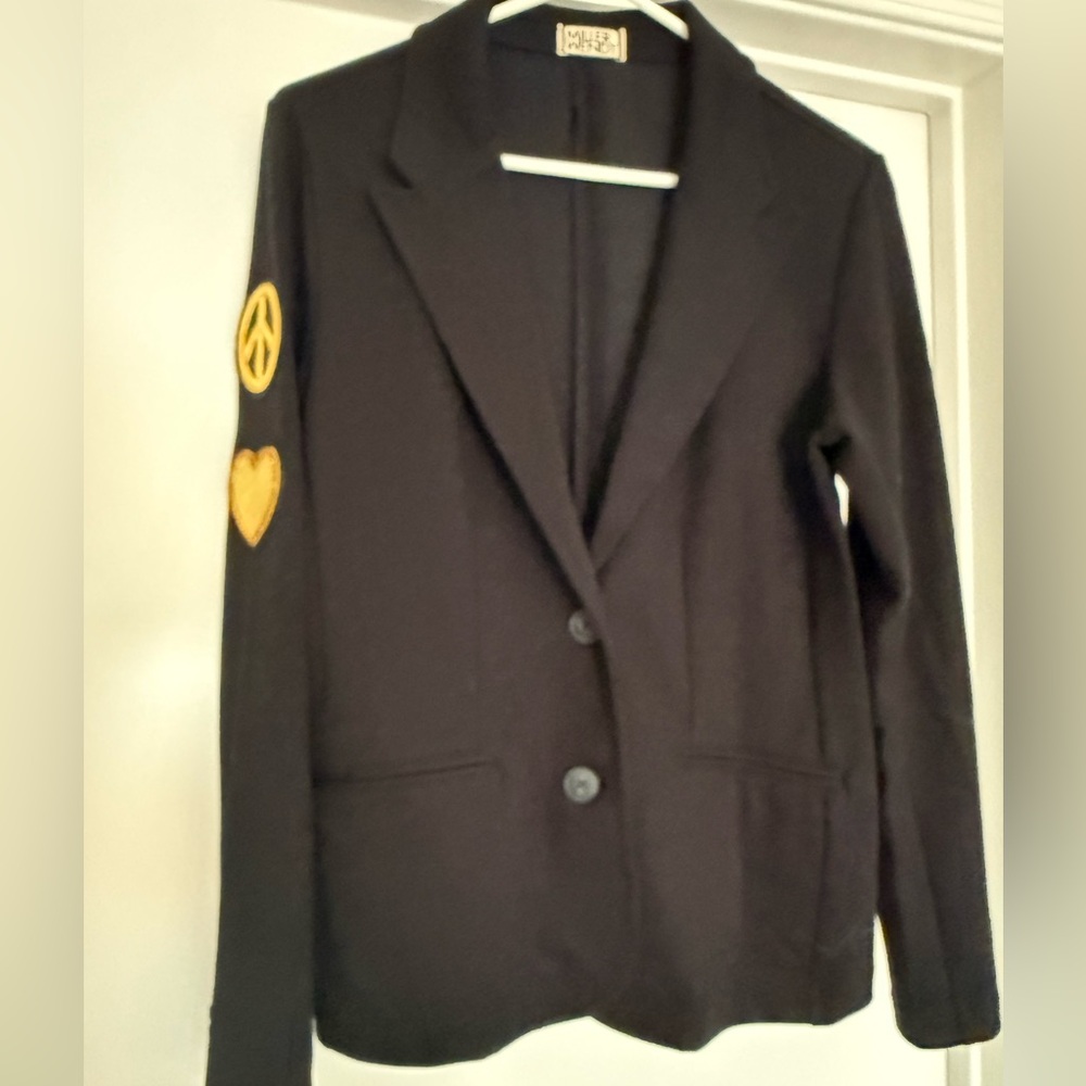 Miller Wendt Black Blazer Brand New